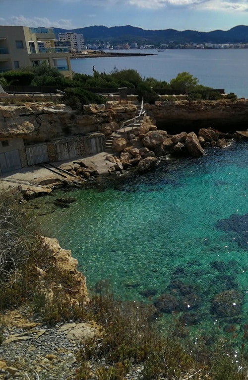 Cala Alto de Porta in Ibiza, Spain