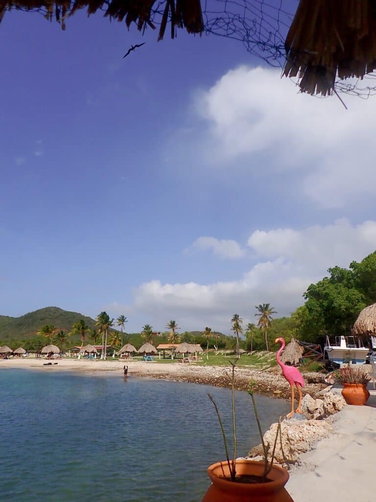 Santa Cruz beach in Curaçao